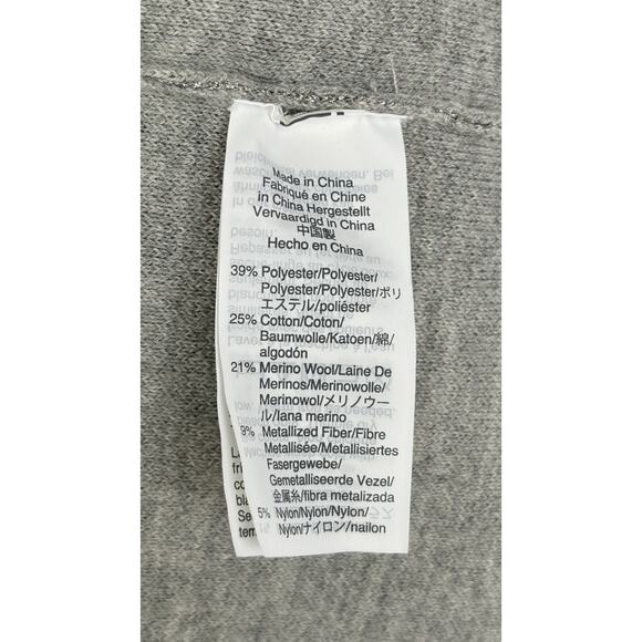 J Crew 365 Sparkly Sophie Open Front Knit Sweater Blazer Jacket Womens Size XXS - Picture 5 of 7